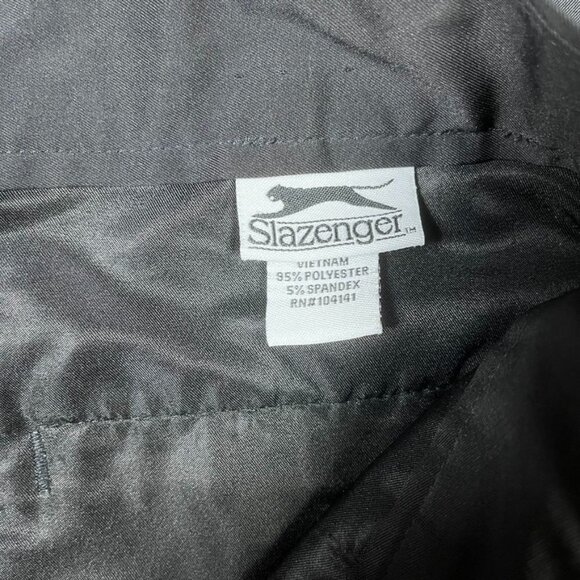 Slazenger Lightweight Golf Shorts Black Mens 36 10"‎ Inseam Stretch Athletic - Picture 5 of 9